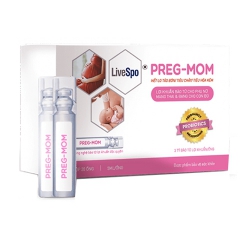 Bào tử lợi khuẩn LiveSpo Preg-Mom, Hộp 20 ống