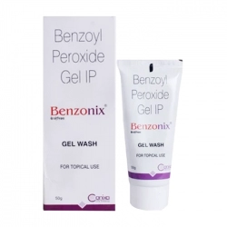 Benzonix Gel Wash 5 Canixa 50g - Gel trị mụn