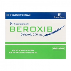 Beroxib 200mg Becamex Pharma 3 vỉ x 10 viên