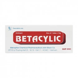 Betacylic ointment Mekophar 15gr - Thuốc mỡ trị viêm da dị ứng