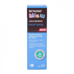 Thuốc xịt mũi Betadine Kids Cold Nasal Spray 20ml