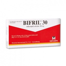 Bifril 30mg Menarini, 2 vỉ x 14 viên - Thuốc trị tăng huyết áp