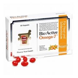 BioActive Omega 7 Pharma Nord 60 viên - Hỗ trợ chống khô da vùng nhạy cảm