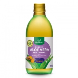 Biogenic Aloe Vera With Turmeric 500ml Lifestream - Nước ép nha đam nghệ hỗ trợ tiêu hóa