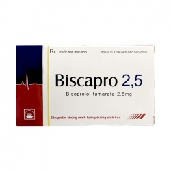 Thuốc tim mạch Biscapro 2.5mg