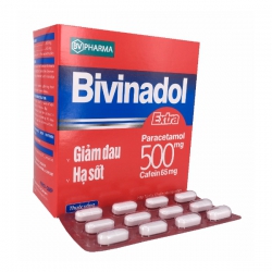 Thuốc kháng viêm Bivinadol Extra - Paracetamol 500mg