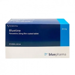 Bluetine 20mg Bluepharma 6 vỉ x 10 viên - Thuốc điều trị trầm cảm