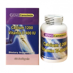Bổ sung canxi Vovocanximin calcium 1200 vitamin D 400