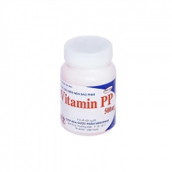 Bổ sung Vitamin PP 500Mg Mkp Chai 100 viên