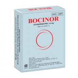 Bocinor Levonorgestrel Rostex Pharma USA 1.5mg 1 vỉ x 1 viên