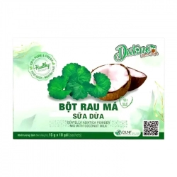 Bột Rau Má Sữa Dừa Datino 15 gói x 3g