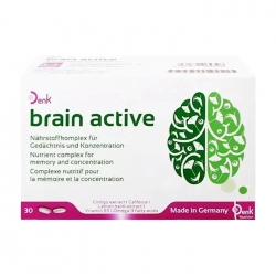 Brain Active Denk Nutrition 60 viên - Viên uống bổ não
