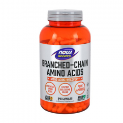 Branched-Chain Amino Acids Now 240 viên - Viên uống bổ sung đạm cho người luyện tập