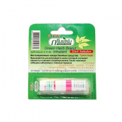Brand Inhalant Green Herb 2ml - Ống hít thông mũi Thái Lan