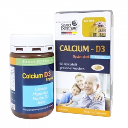 Calcium-D3 Kapseln Sanct Bernhard 60 viên - Viên uống bổ sung canxi