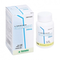 Carbamazepin 200mg Danapha 100 viên - Trị động kinh, đau dây thần kinh