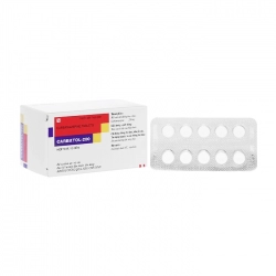 Carbatol-200 Torrent Pharma 10 vỉ x 10 viên - Trị bệnh động kinh cục bộ
