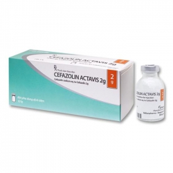 Thuốc Cefazolin Actavis 2g, Hộp 10 lọ