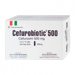 Cefurobiotic 500mg Medipharco, 5 vỉ x 10 viên - Thuốc kháng sinh
