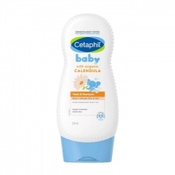 Cetaphil Baby Wash Shampoo Calendula 230ml