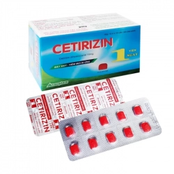 Cetirizin Vacopharm 10 vỉ x 10 viên - Thuốc chống dị ứng