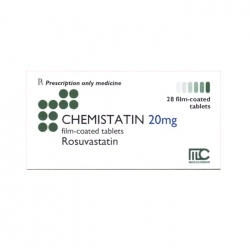 Chemistatin 20mg Medochemie 4 vỉ x 7 viên - Thuốc mỡ máu