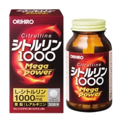 Citrulline 1000mg Orihiro 240 viên - Viên uống bổ sung năng lượng