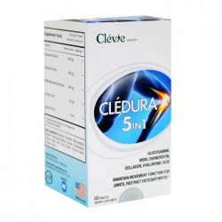Cledura 5in1 Clevie Health 60 viên - Viên uống bổ xương khớp