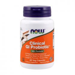 Clinical Gl Probiotic Now 60 viên - Viên uống lợi khuẩn hỗ trợ tiêu hóa