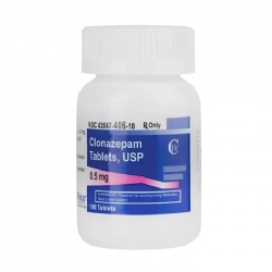 Clonazepam 0.5mg Solco Healthcare chai 100 viên - Trị co giật