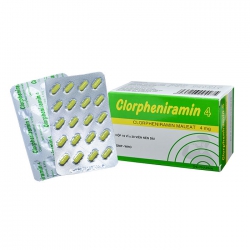 Thuốc dị ứng DHG Clorpheniramin 4mg, Hộp 200 viên