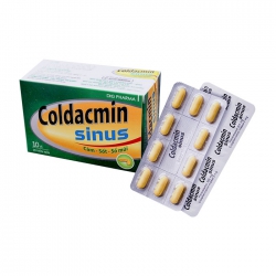 Coldacmin Sinus DHG 10 vỉ x 10 viên