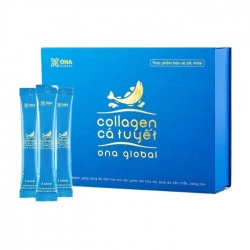 Collagen Cá Tuyết Ona Global 30 gói - Giúp bổ sung collagen, sáng da
