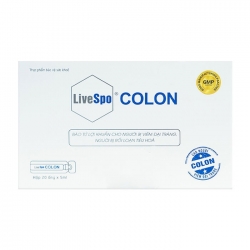 Colon LiveSpo 10 ống x 5ml - Nước bổ sung lợi khuẩn cho người viêm đại tràng