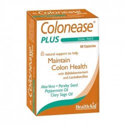 Colonease Plus Healthaid 4 vỉ x 15 viên - Viên uống hỗ trợ tiêu hóa
