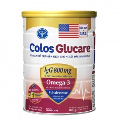 Colos Glucare Nutricare 800g - Sữa non tăng cường miễn dịch cho người tiểu đường