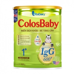 ColosBaby 600 IgG 1 + Vitadairy 800g - Sữa tăng cường miễn dịch