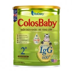 ColosBaby 600 IgG 2 + Vitadairy 800g - Sữa tăng cường miễn dịch