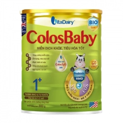 ColosBaby Bio Gold 1+ Vitadairy 800g - Sữa bột miễn dịch cho bé