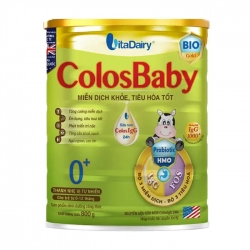 ColosBaby Bio Gold 0+ 800g VitaDairy – Sữa bột miễn dịch khoẻ cho bé