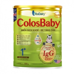 ColosBaby Gold 1+ Vitadairy 800g – Sữa miễn dịch tăng cân cho bé