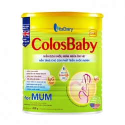 ColosBaby Gold For Mum VitaDairy 400g - Sữa bột cho mẹ bầu