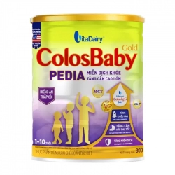 ColosBaby Gold Pedia Vitadairy 800g - Sữa tăng miễn dịch, cho trẻ biếng ăn