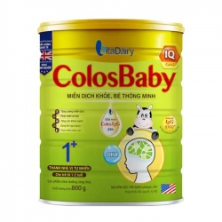 Colosbaby IQ Gold 1+ VitaDairy 800g – Sữa miễn dịch thông minh cho trẻ