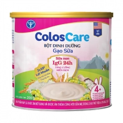 ColosCare Nutricare 200g - Bột dinh dưỡng gạo sữa