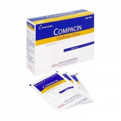 Compacin 250mg Medisun 20 gói x 3g - Trị các bệnh nhiễm khuẩn