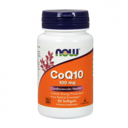 CoQ10 100mg Now 50 viên - Viên uống bổ tim mạch