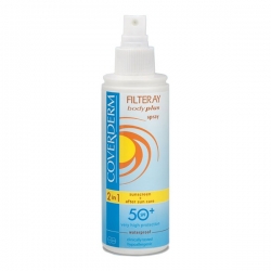 Kem chống nắng toàn thân Coverderm Filteray Body Plus Spray SPF 50+ dạng xịt