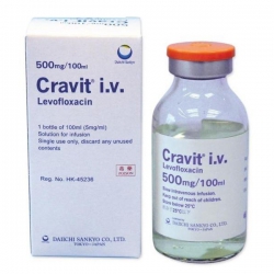 CRAVIT I.V 500MG/100ML