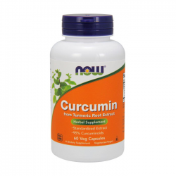 Curcumin From Turmeric Root Extract Now 60 viên - Viên uống tinh chất nghệ